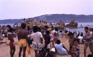 Acapulco, tengerparti nyüzsgés